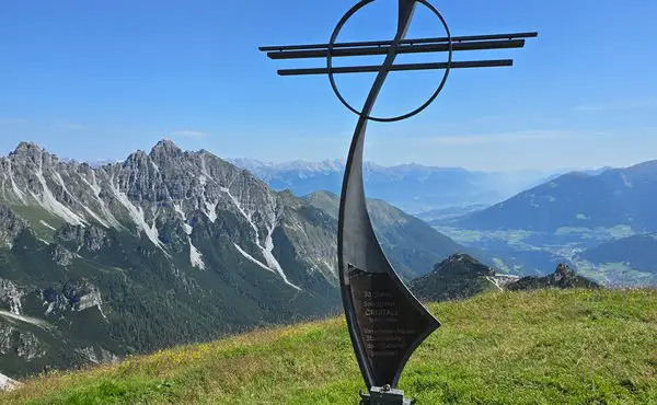 Niederer Burgstall (2436 m) vom Kreuzjoch