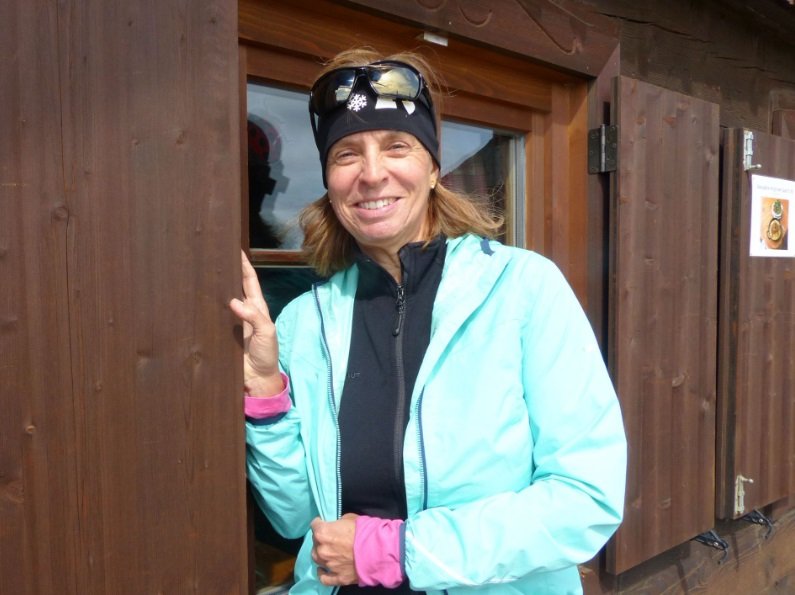 Tiroler Bergwanderführerin Susi Vianello aus Hall in Tirol