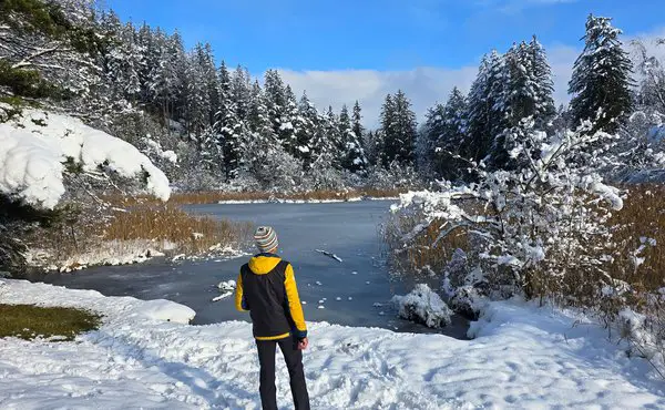 Winterwanderung Seerosenweiher – Lanser Kopf - Lansersee – Viller Moor