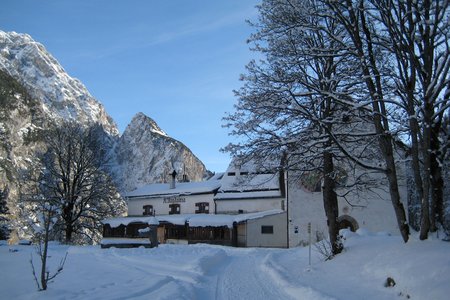 Winterwanderweg zum Alpengasthaus St. Magdalena