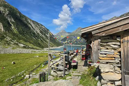 Klein-Tibet von der Jausenstation Bärenbadalm