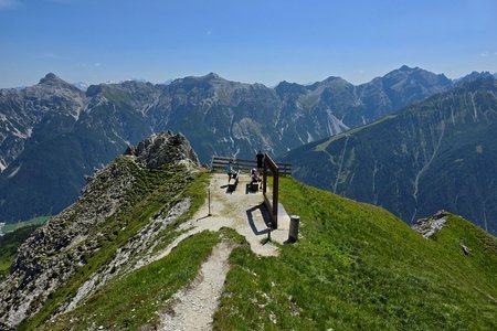 Wanderung zum Naturschauplatz Gletscherblick in der Schlick