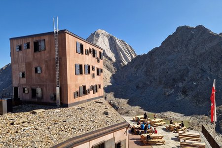 Stettiner Hütte (2875 m) von Pfelders