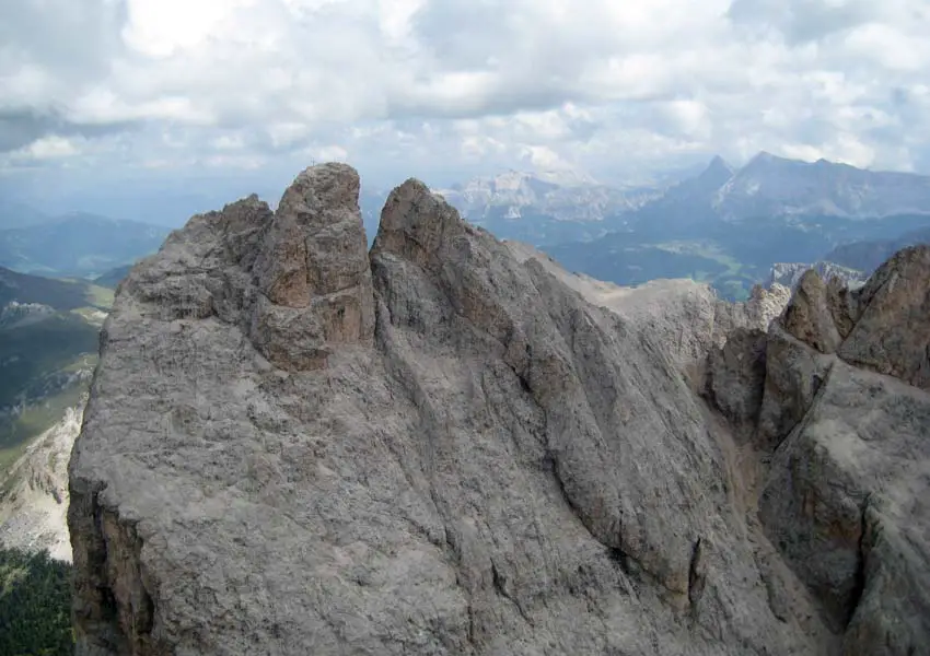 Klettersteig Sass Rigais Bergtour