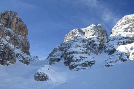 Cristalloscharte-Forc. del Cristallo (2808 m) aus dem Val Popena