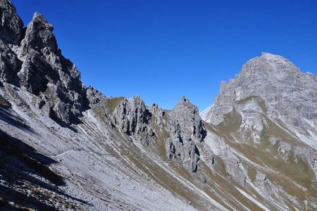 Hoher Burgstall - Bergtour Vom Kreuzjoch über Den Niederen Burgstall