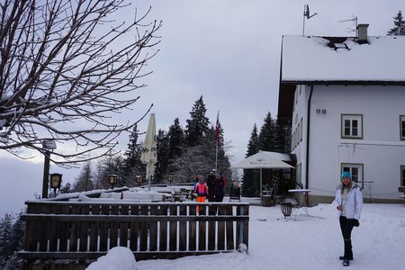 Alpengasthaus Heiligwasser von der Bob- und Rodelbahn Igls