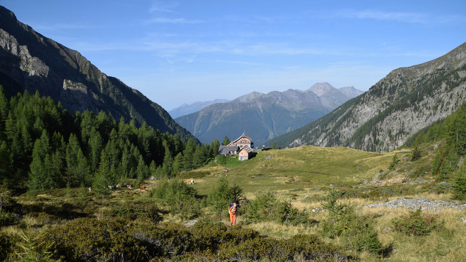 Wanderung zum Arthur von Schmid Haus