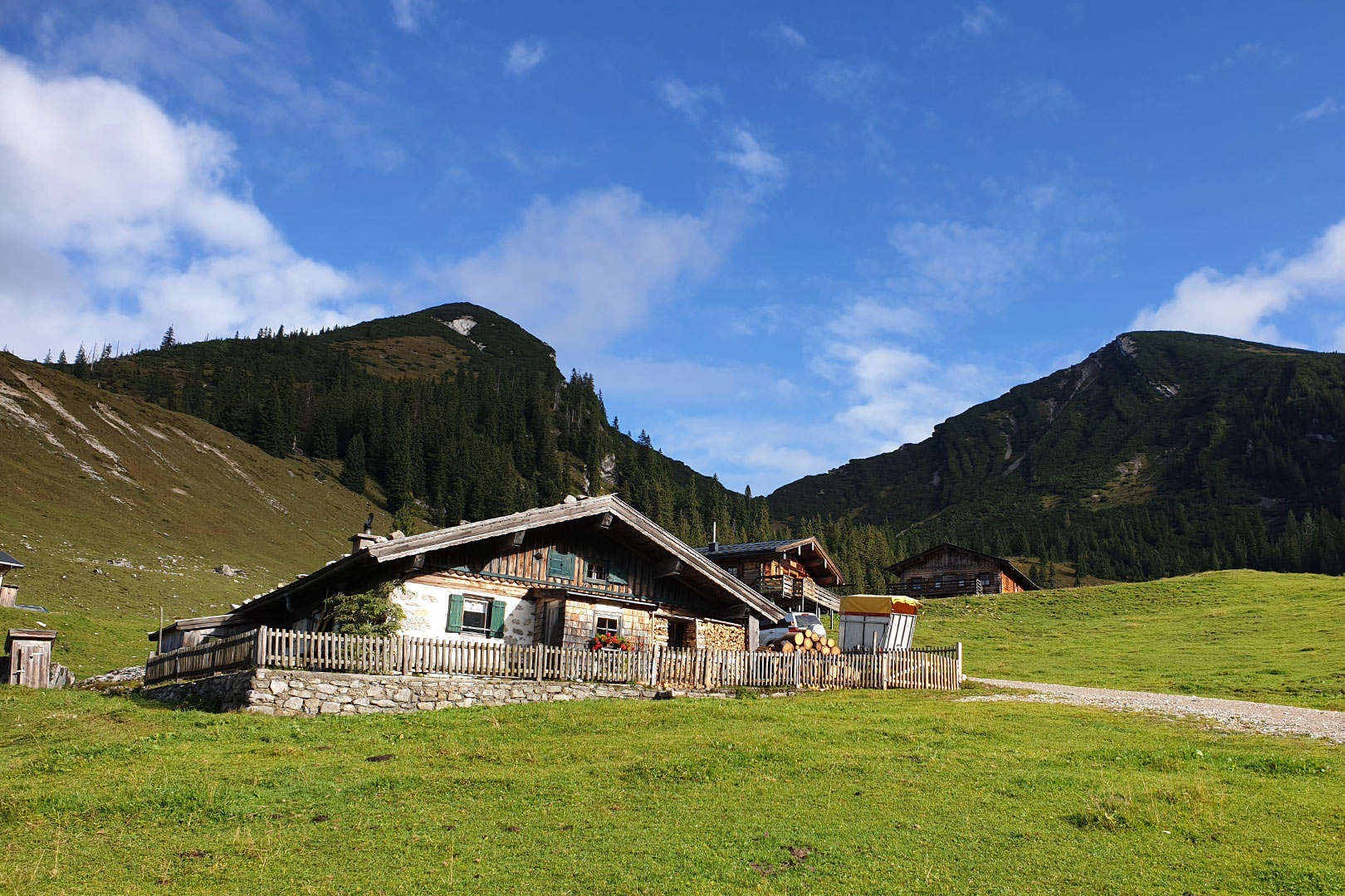 Wanderung Hochalm aus dem Heutal