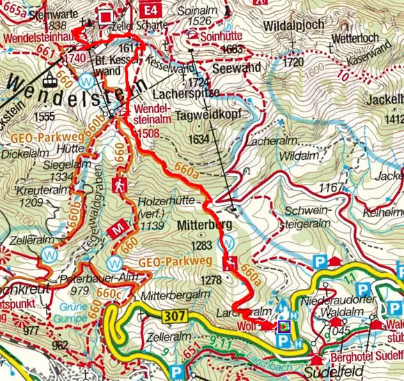 wendelsteingebirge karte Bergtour Wendelstein